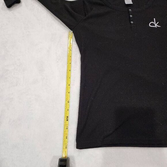 Calvin Klein Women’s sleepware top Size large black - Picture 5 of 9